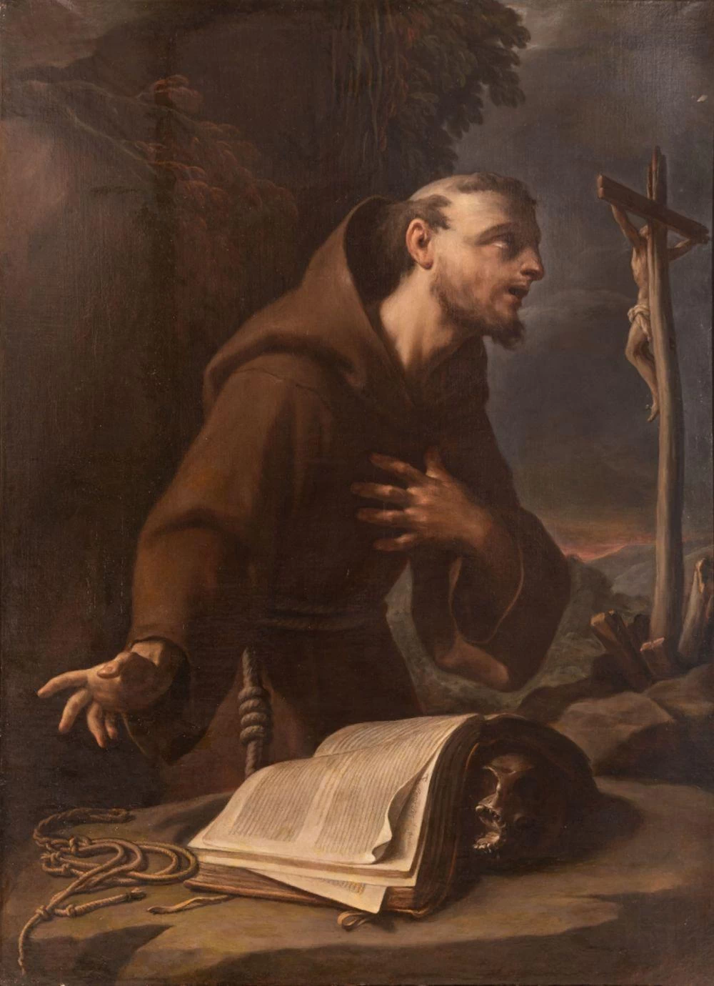 San Francesco in preghiera